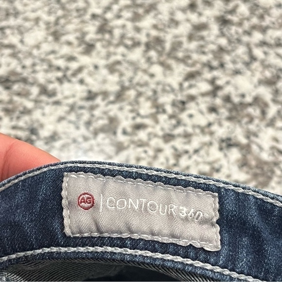 ag adriano goldschmied jeans the prima mid rise cigarette contour 360 size 25R - Picture 5 of 10